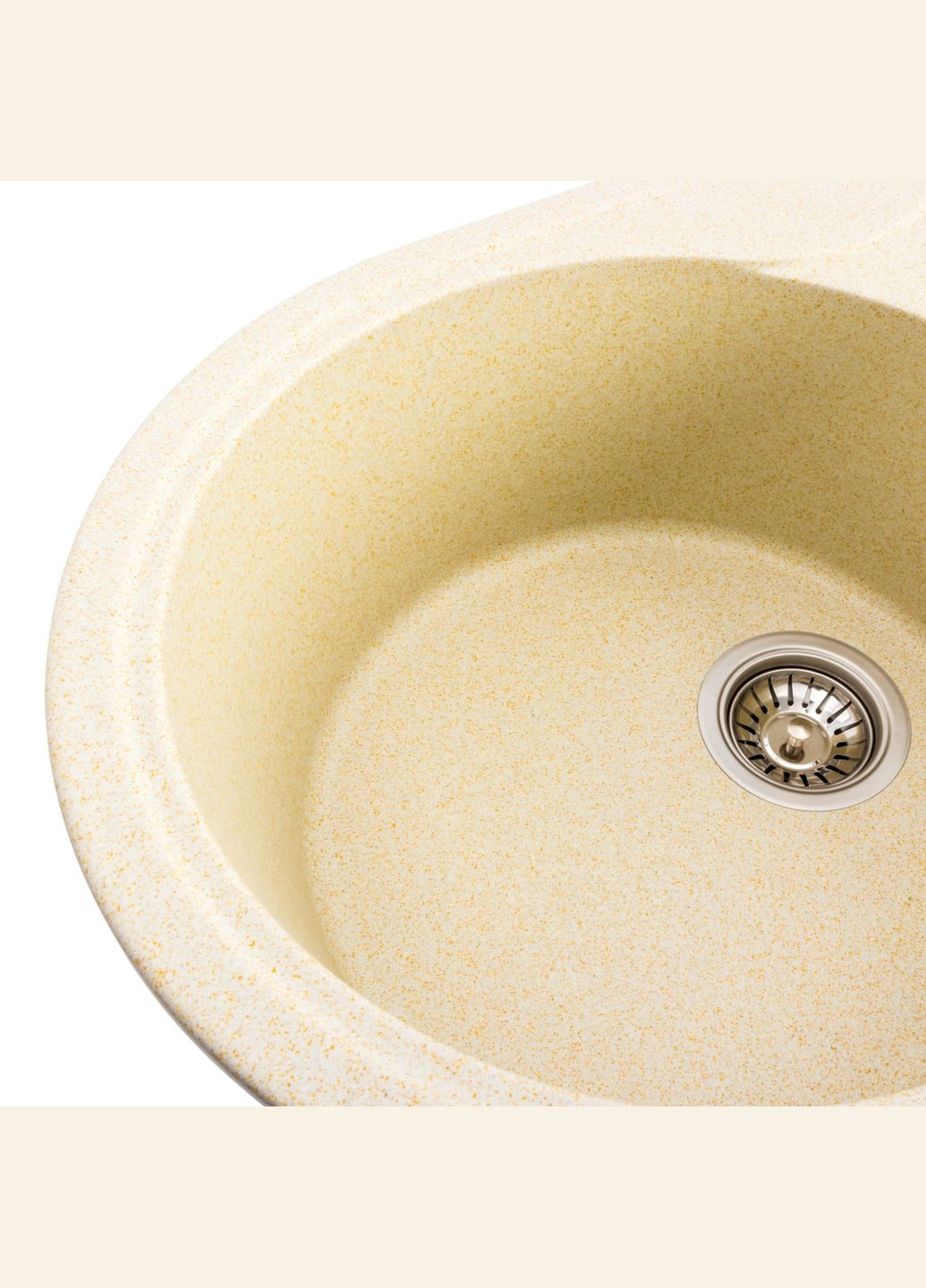 Гранітна мийка для кухні 5847 ONYX матова (пісок) Platinum (269794637)