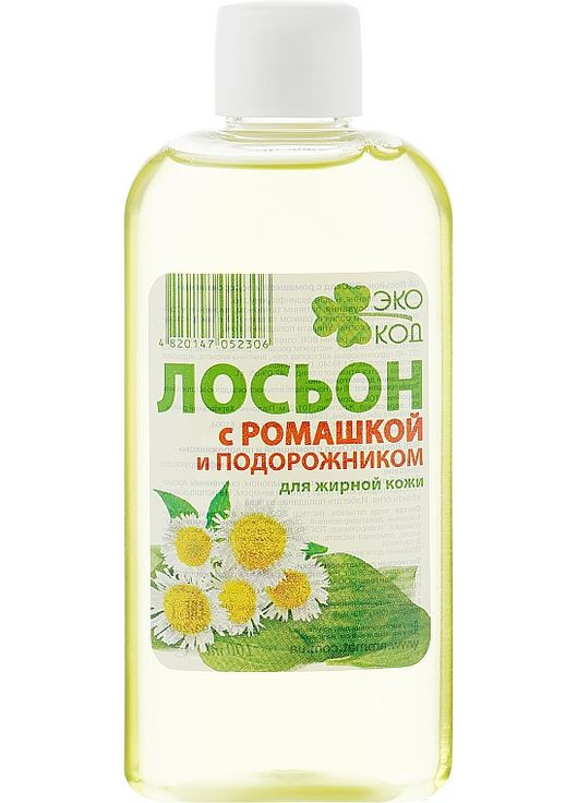 Лосьон для лица "ЭкоКод с ромашкой и подорожником" 100ml (833876-25371) Аромат (368614265)