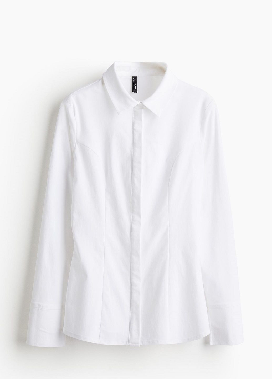 Белая летняя блузка H&M