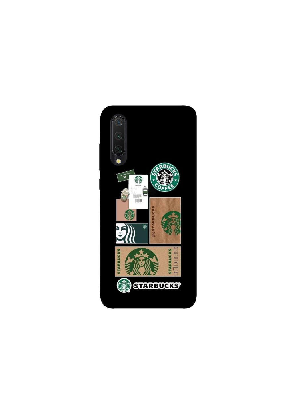 Чохол на Xiaomi Mi CC9 / Mi 9 Lite Starbucks coffee Frontalka (355323593)