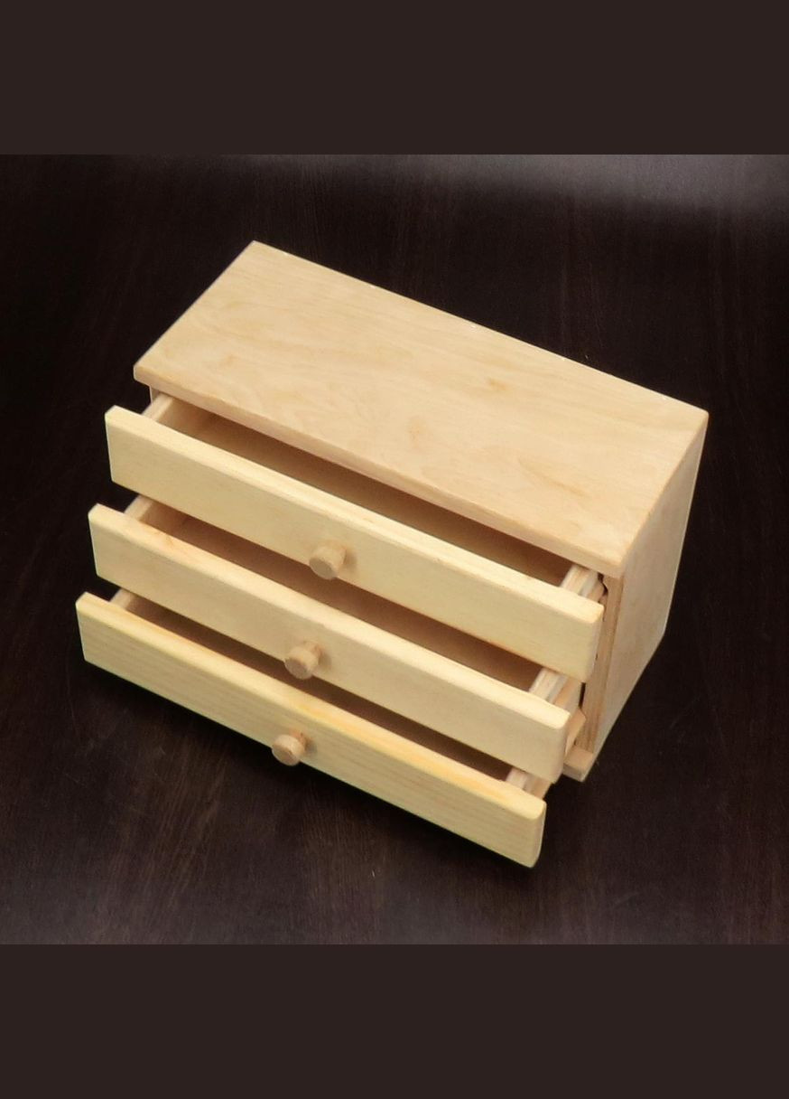 Мини-комод из дерева Таркинг бланже (МНК-003301) No Brand (328225037)