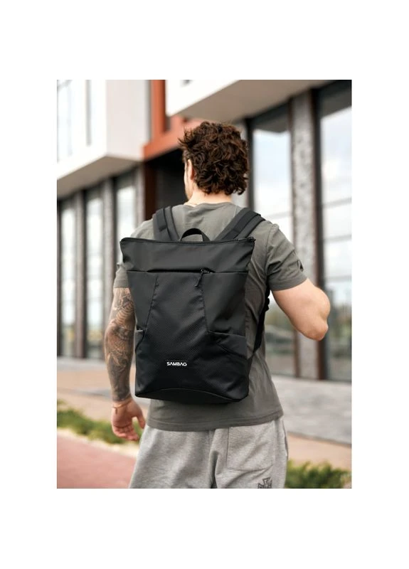 Мужской рюкзак ролл RollTop X оксфорд Sambag (398591883)