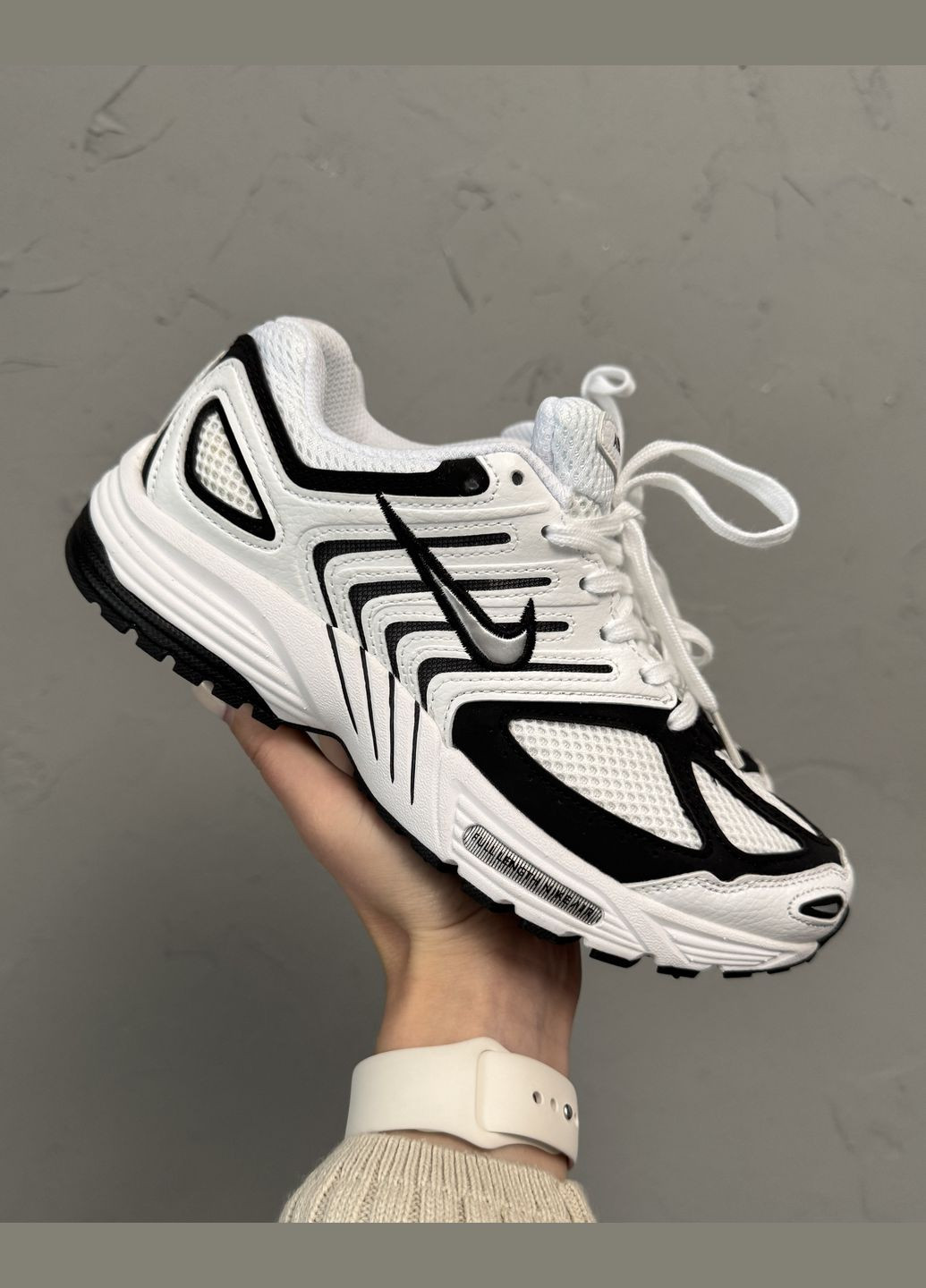 Кросівки жіночі і чоловічі Nike Air Pegasus 2K5 black white | Найк Аір Пегасус 2K5 чорно-білі No Brand чорно-білі демісезони (316091175)