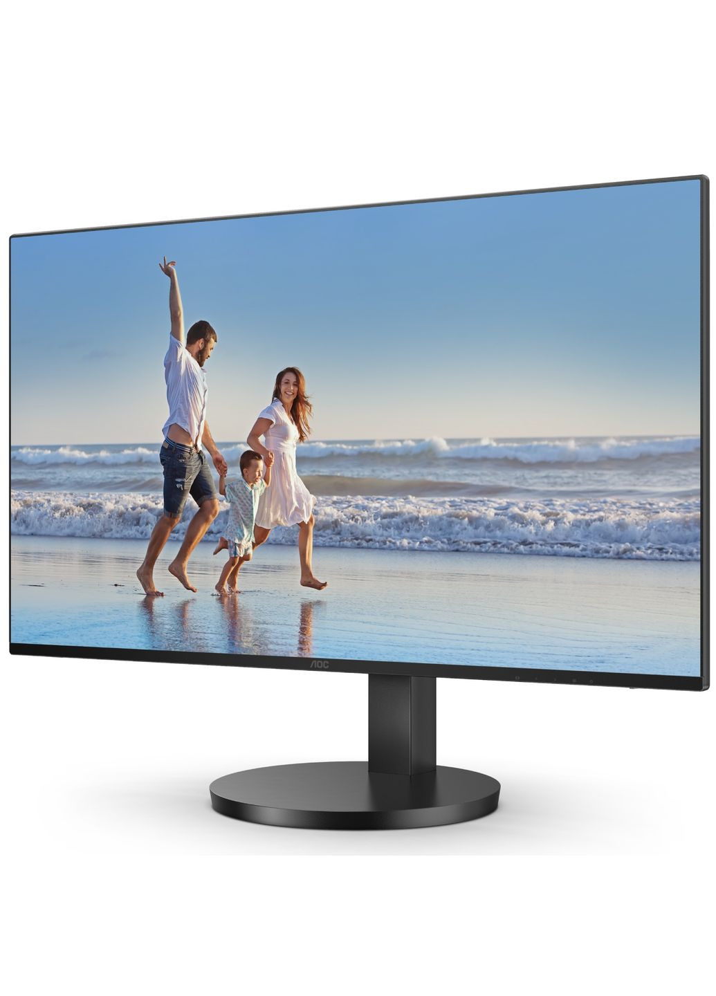 TFT 27" 27B3CF2, IPS, 100Hz, 1ms, HDMI, USBC, USB-hub, HAS, колонки, черный AOC (314748788)