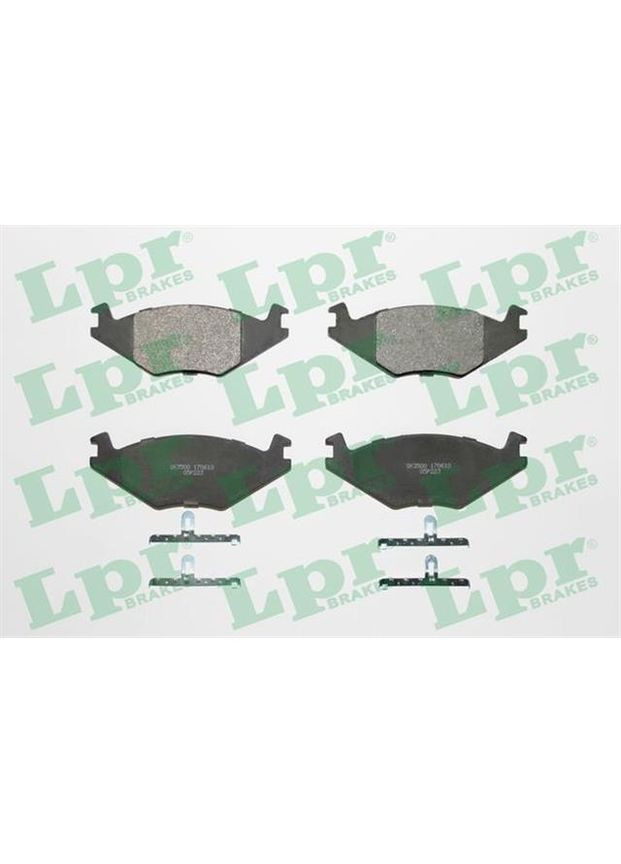 Колодка гальмівна диск. SEAT CORDOBA, IBIZA II (6K1), GOLF II (19E, 1G1) передн. (вир-во ) LPR (368896818)