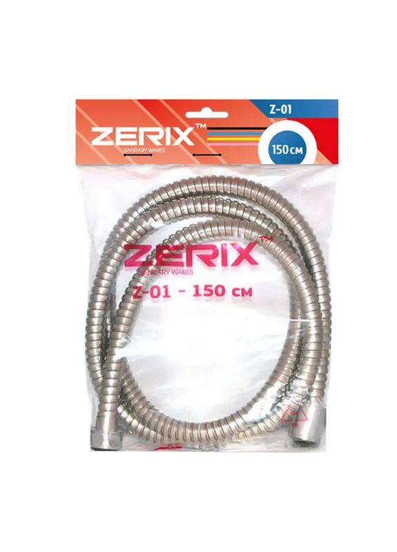 Шланг для лійки душа Chr.Z-01 (150 см) (ZX0198) Zerix (323479912)