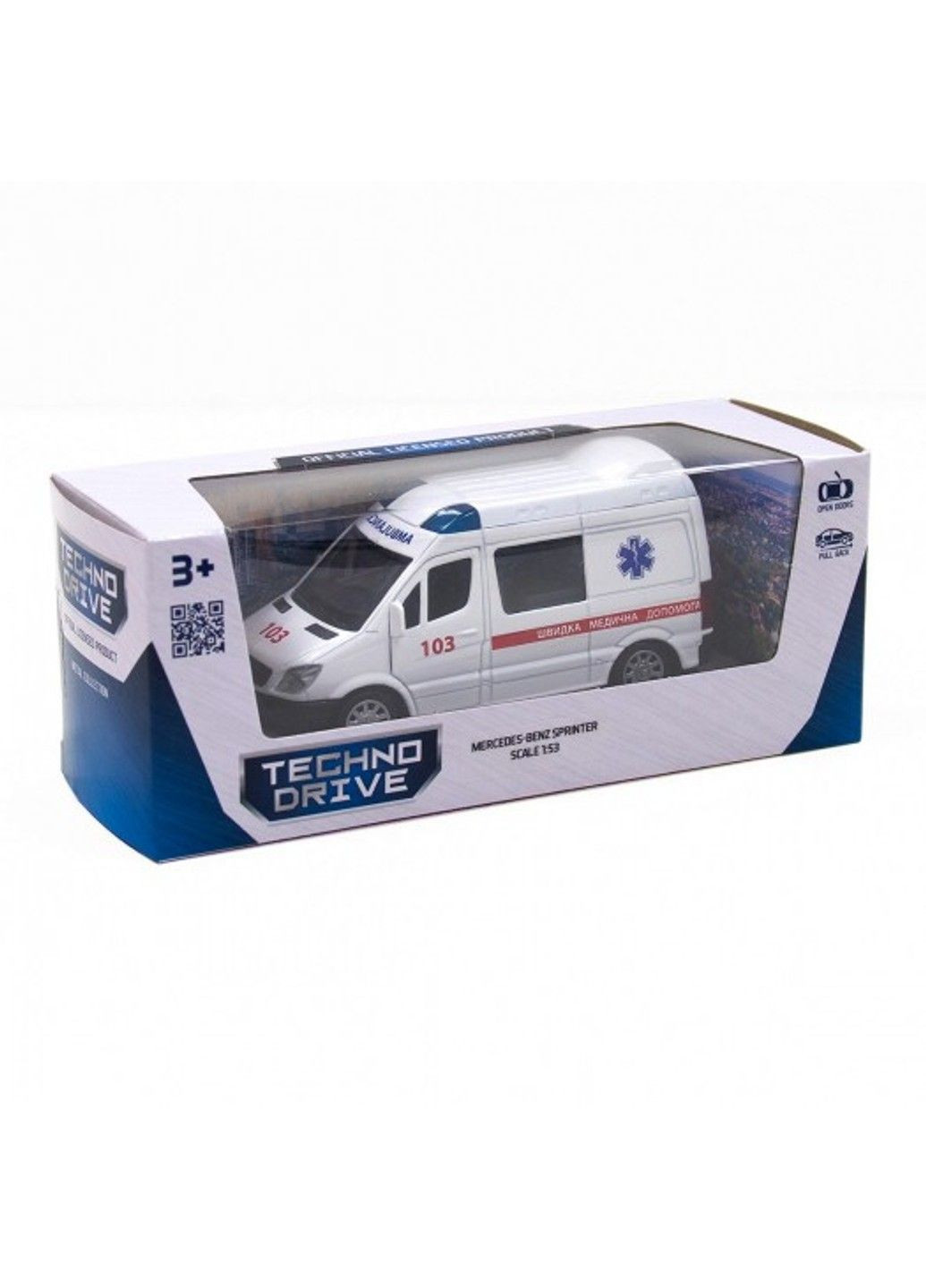 Автомодель - Mercedes-Benz Sprinter Швидка допомога TechnoDrive (333708662)