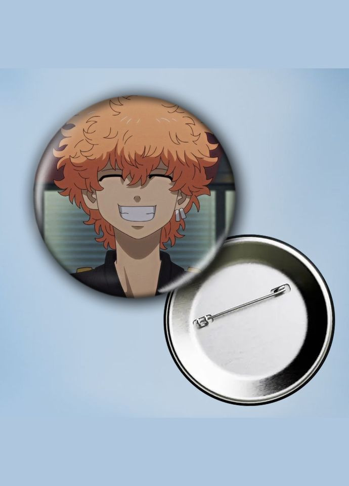 Значок на булавке Аниме Токийские мстители #5 металлический 56 мм No Brand (304503658)