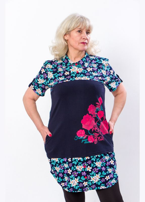 Туніка-сорочка жіноча HC (h001-8057-005-33) No Brand (308346639)