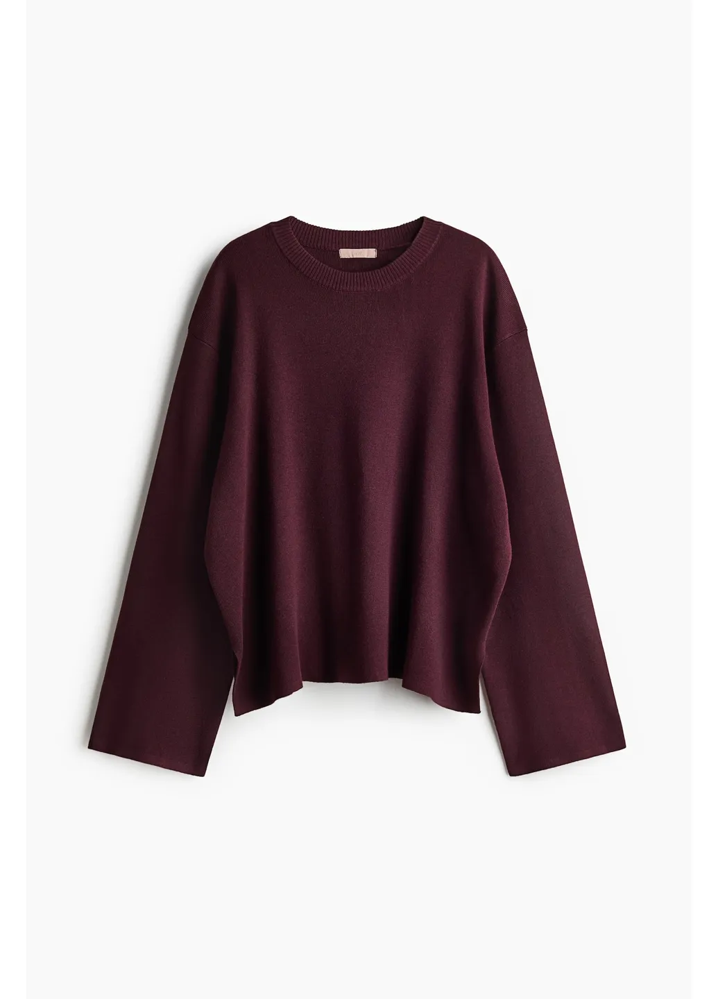 Бордовий демісезонний светр H&M