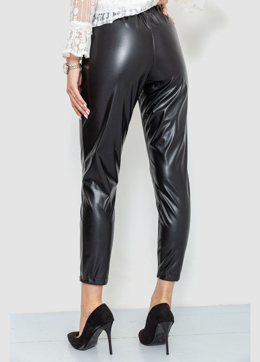 Лосины женские из экокожи черные прямые размер S (sku_214R5032) Ager (316318533)