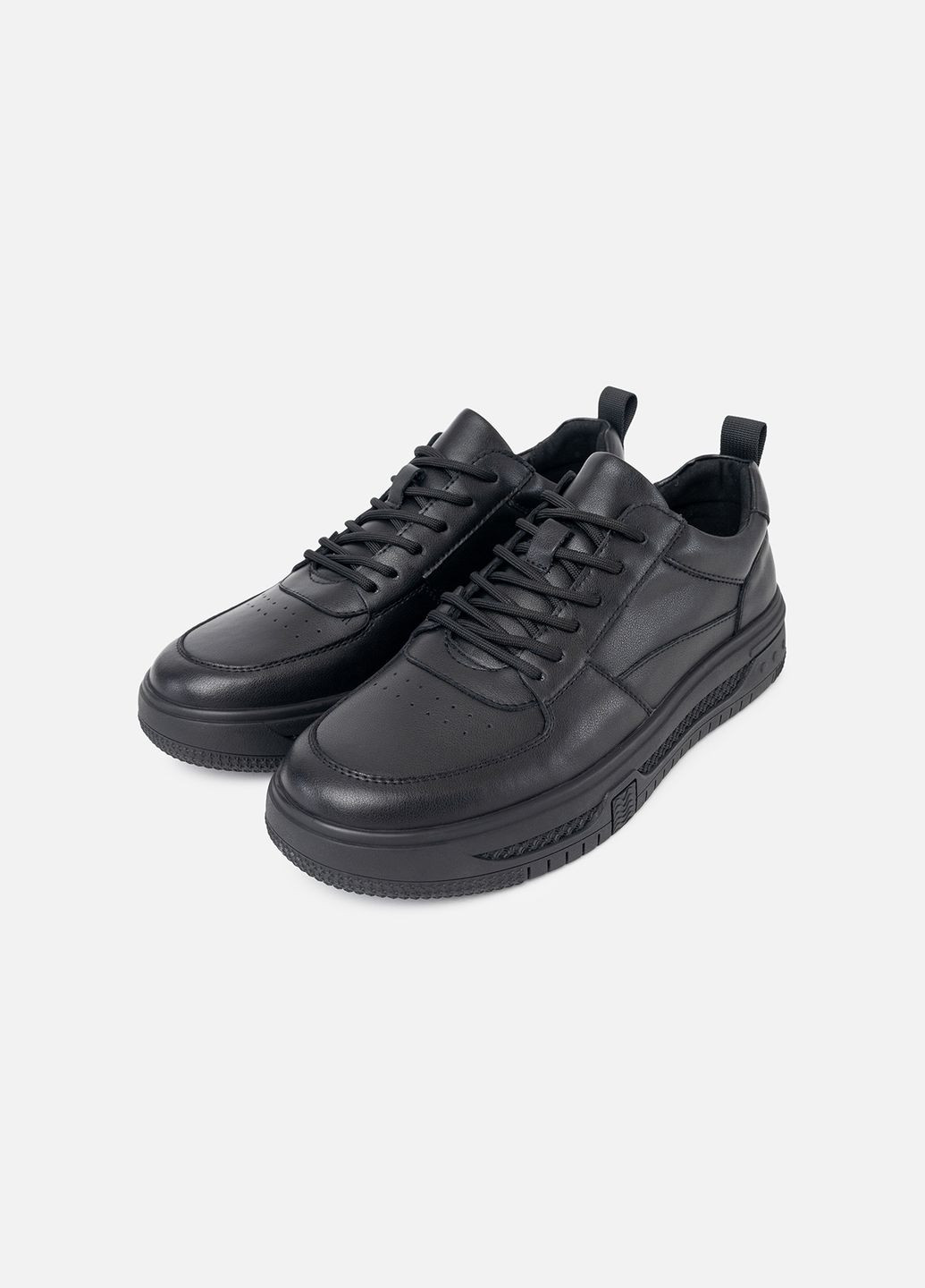 Черные демисезонные мужские кроссовки цвет черный цб-00232826 Yuki
