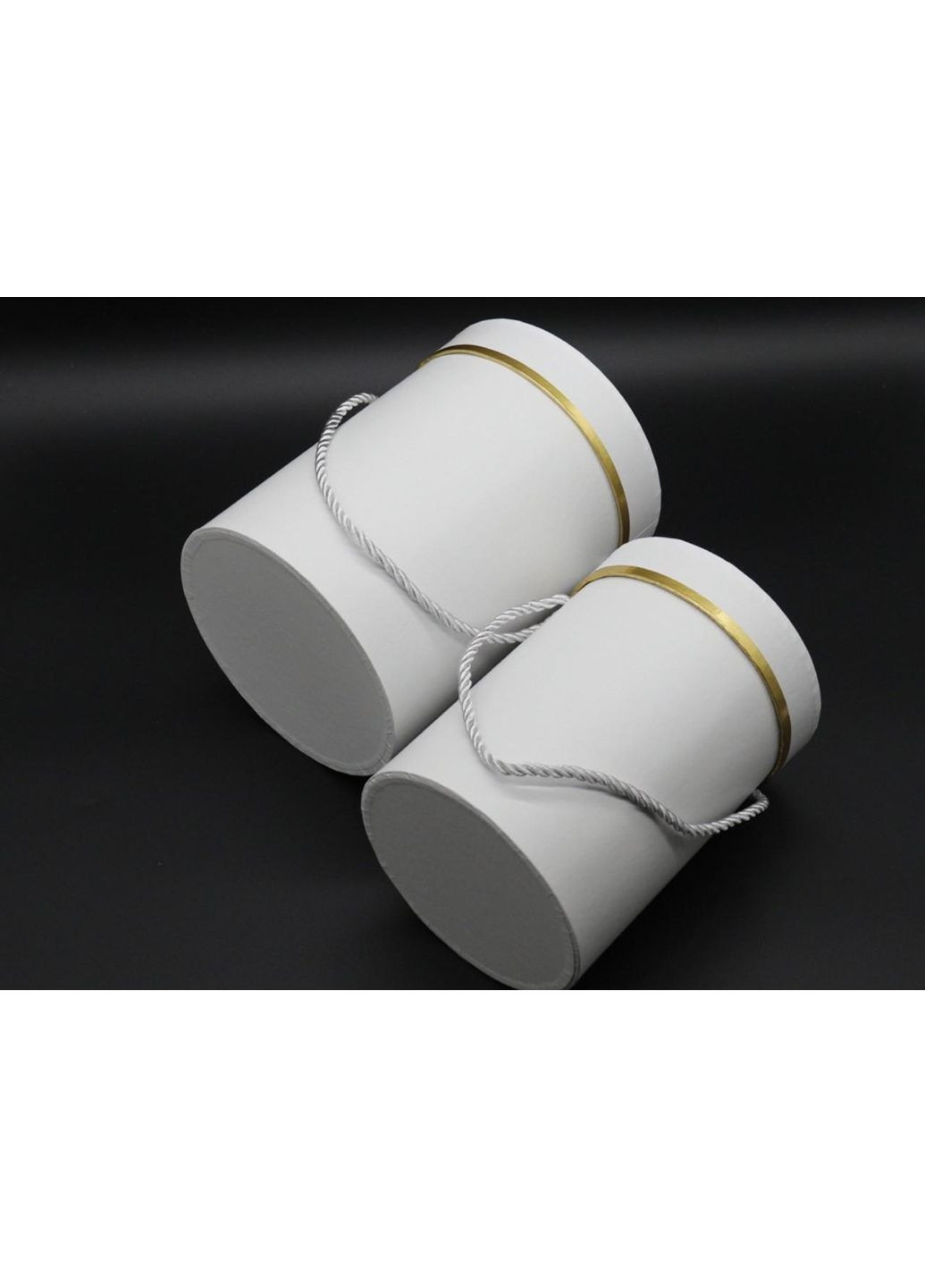 Подарункові коробки для квітів зі шнурочком 2шт/коплект. Колір білий. 15х20см HM furnitura (365248609)