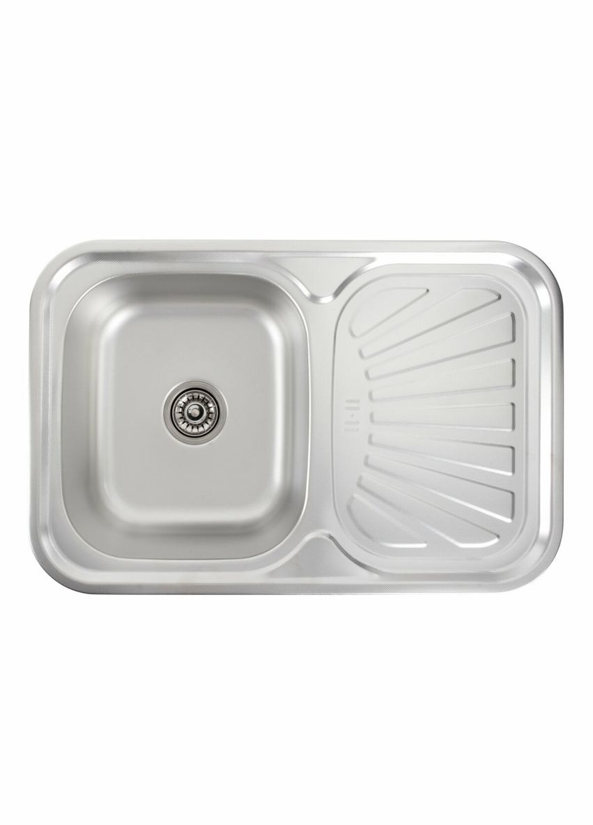 Кухонная мойка из нержавеющей стали ДЕКОР 7549 (0,8/180 мм) Valeso (336936357)