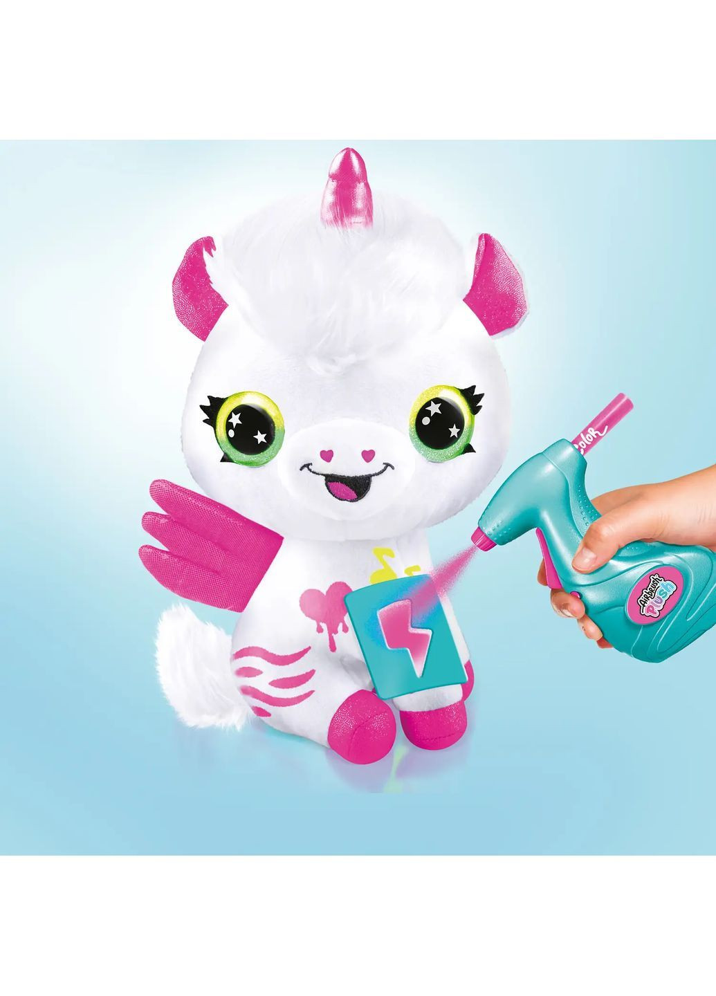 Набор для творчества DIY Airbrush Plush Единорог неон () Canal Toys AIR024 (370141000)