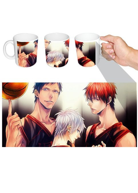 Чашка біла аніме Баскетбол Куроку (z0117) No Brand (327003096)