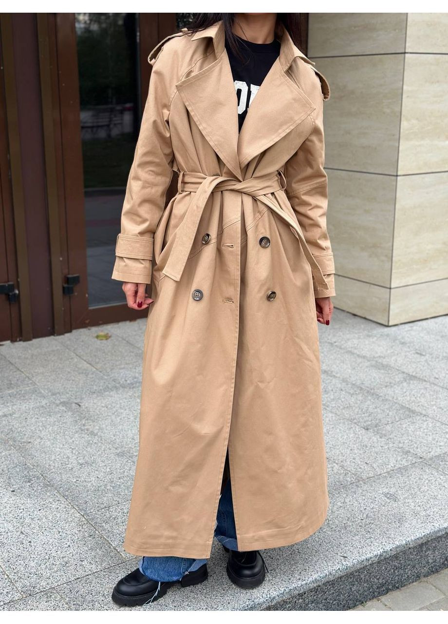 Коричневое Тренч Chenille