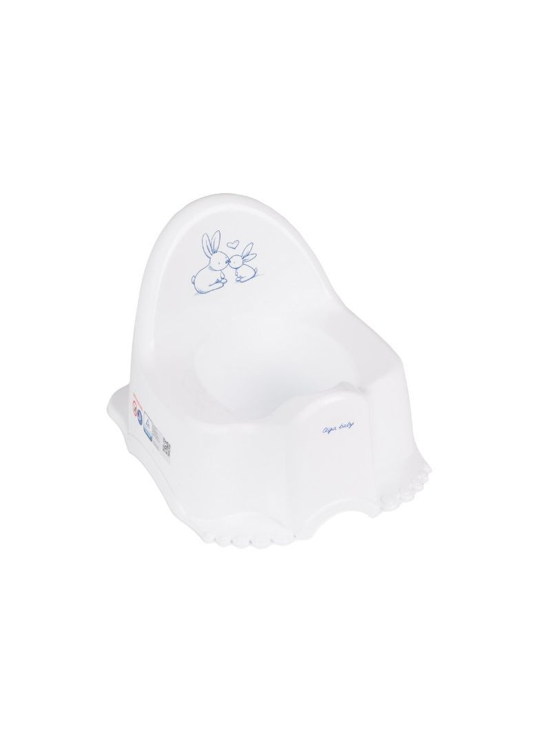 Детский горшок Bunny white Tega Baby (362580106)