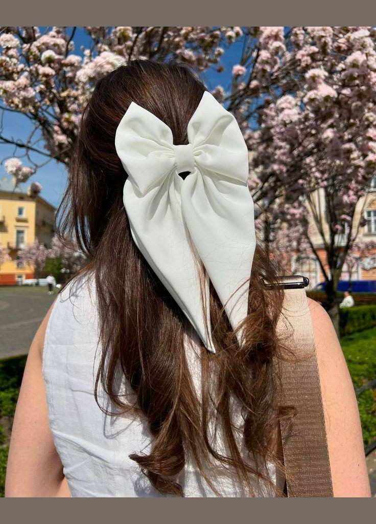 Бант большой креп заколка Cleopatra 555-11 (330775151)