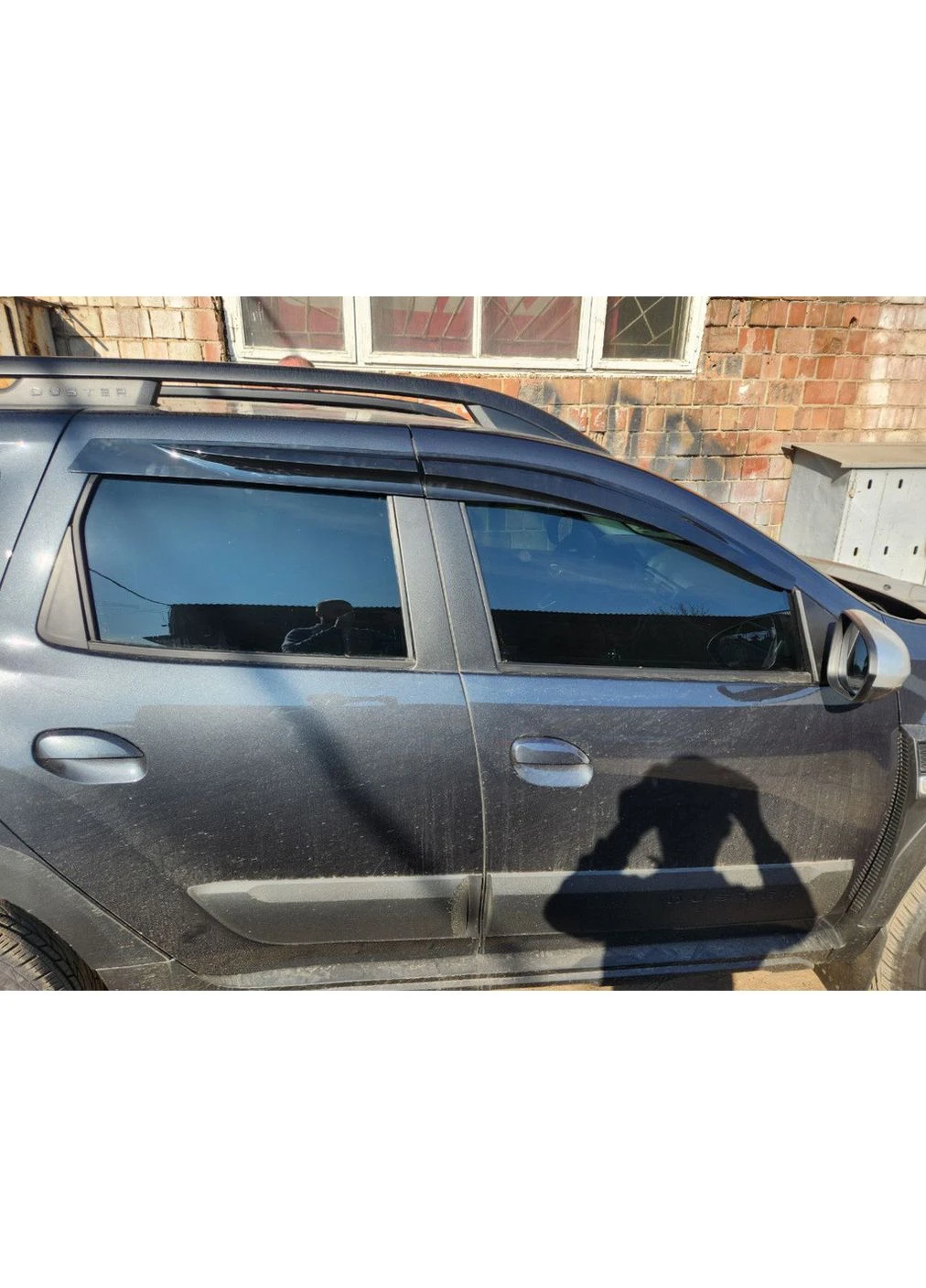 Вітровики (4 шт., Sport) для Renault Duster 2018-2024 рр Sunplex (389061100)