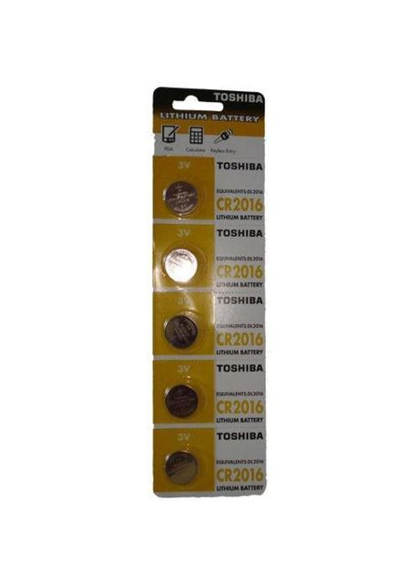 Дискова батарейка Lithium Cell 3V CR2016 Toshiba (370623891)
