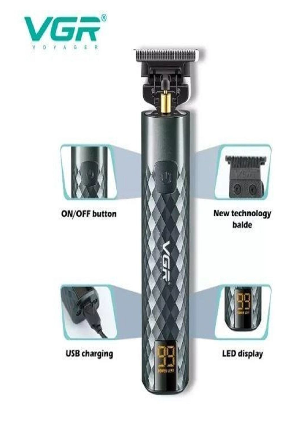 Машинки для стрижки волос VGR V 077 VTech (303217381)