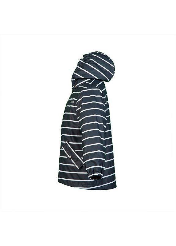 Темно-сіра куртка-дощовик jackie dark gray, поліестер, р.110, темно-сірий () Huppa 18130000-00118-110