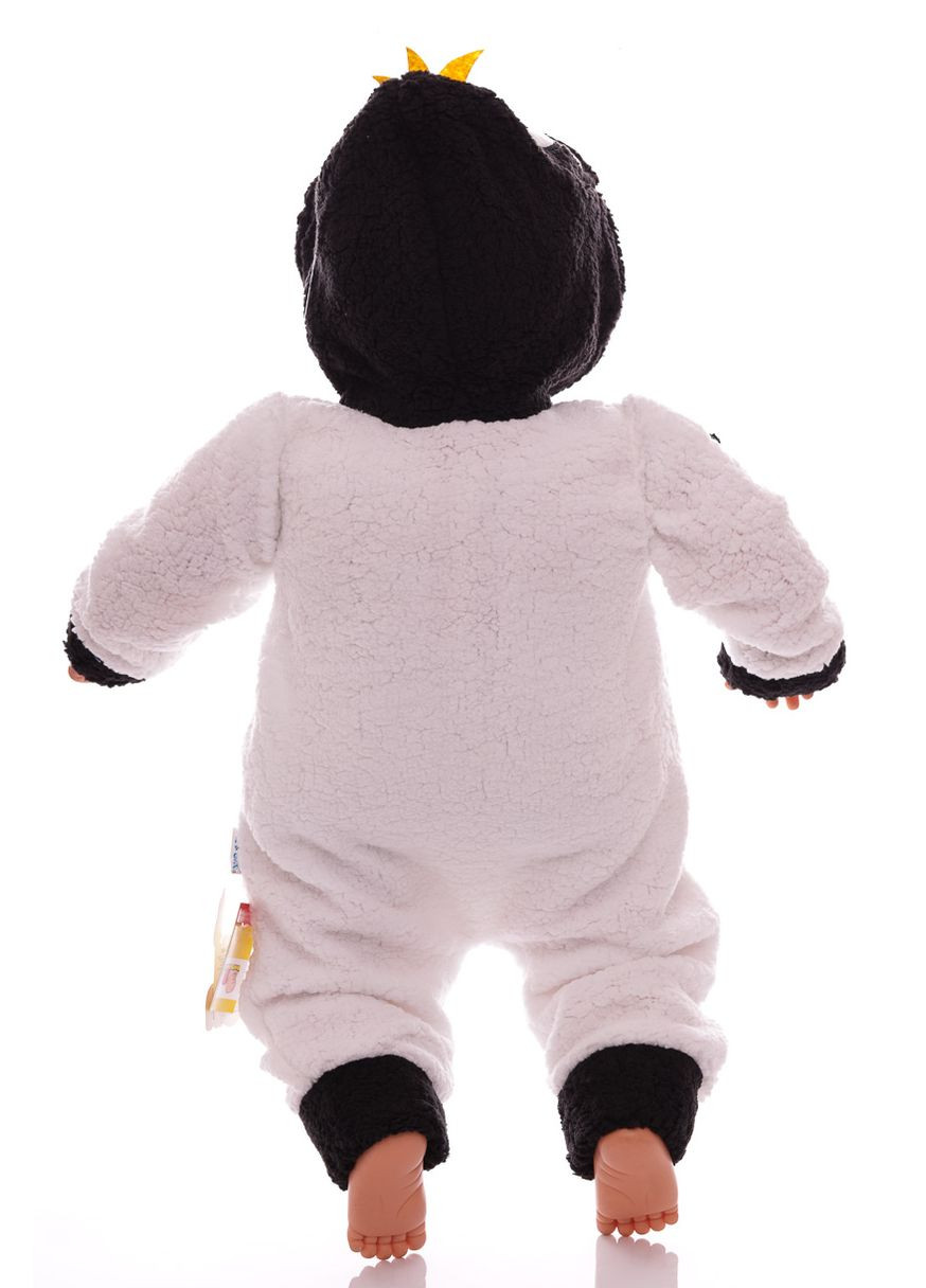 Человечек травка для мальчика Пингвин черный 62 см (35418) Murat baby (296193381)