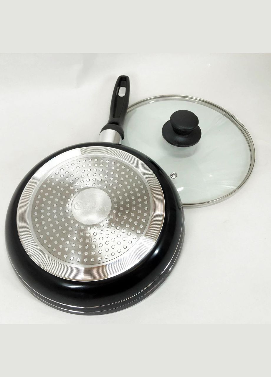 Сковорідка для кухні UN-5164 24 см, Сковорідки хорошої якості, Глибока сковорідка IV-229 для кухні Unique (351485827)