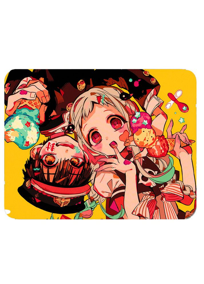Коврик компьютерный аниме Туалетный мальчик Ханако-кун 18х22 см (k304) No Brand (326996342)