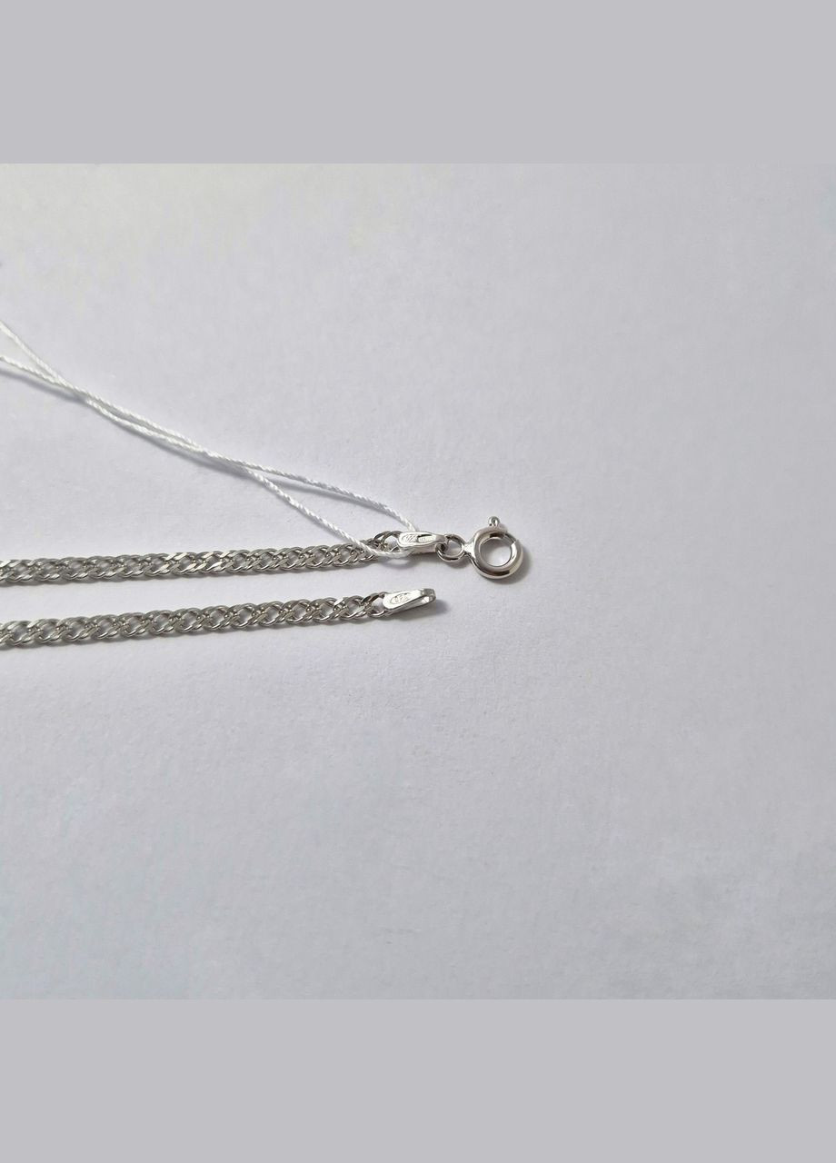 Срібний плоский ланцюжок ланцюг Ромб плоский см срібло 925 проби Родоване 3.10г 811р2/40 No Brand (307289198)