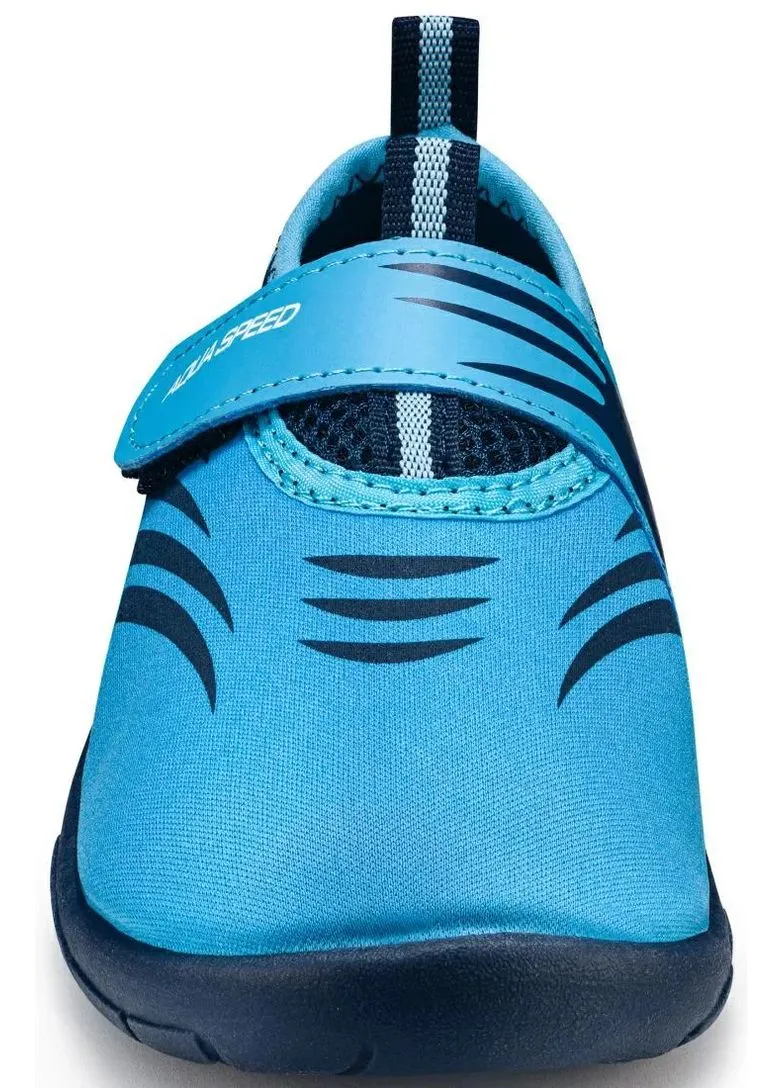 Аквашузи TPR поліестер бірюзовий чорний унісекс Aqua Speed AQUA SHOE MODEL 27E 9361 (398536215)