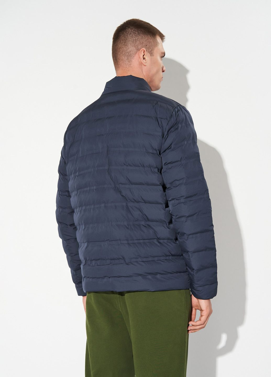 Темно-синя демісезонна куртка чоловіча () демісезонна на блискавці темно- синій (1015599) Mustang Creston