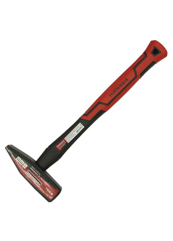 Молоток слюсарний 600 г. ручка з скв. 44085 (127056) Haisser (316592466)