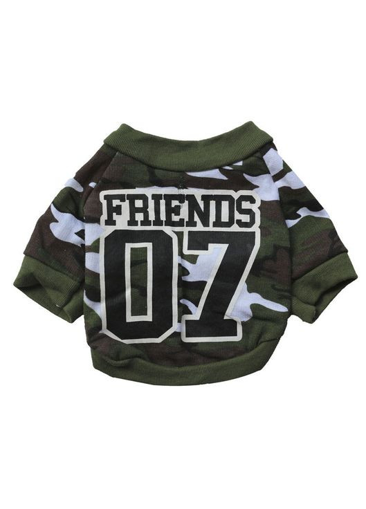 Футболка для котов и кошек Pet Style "Тактика" Зеленая XS No Brand - (323233088)