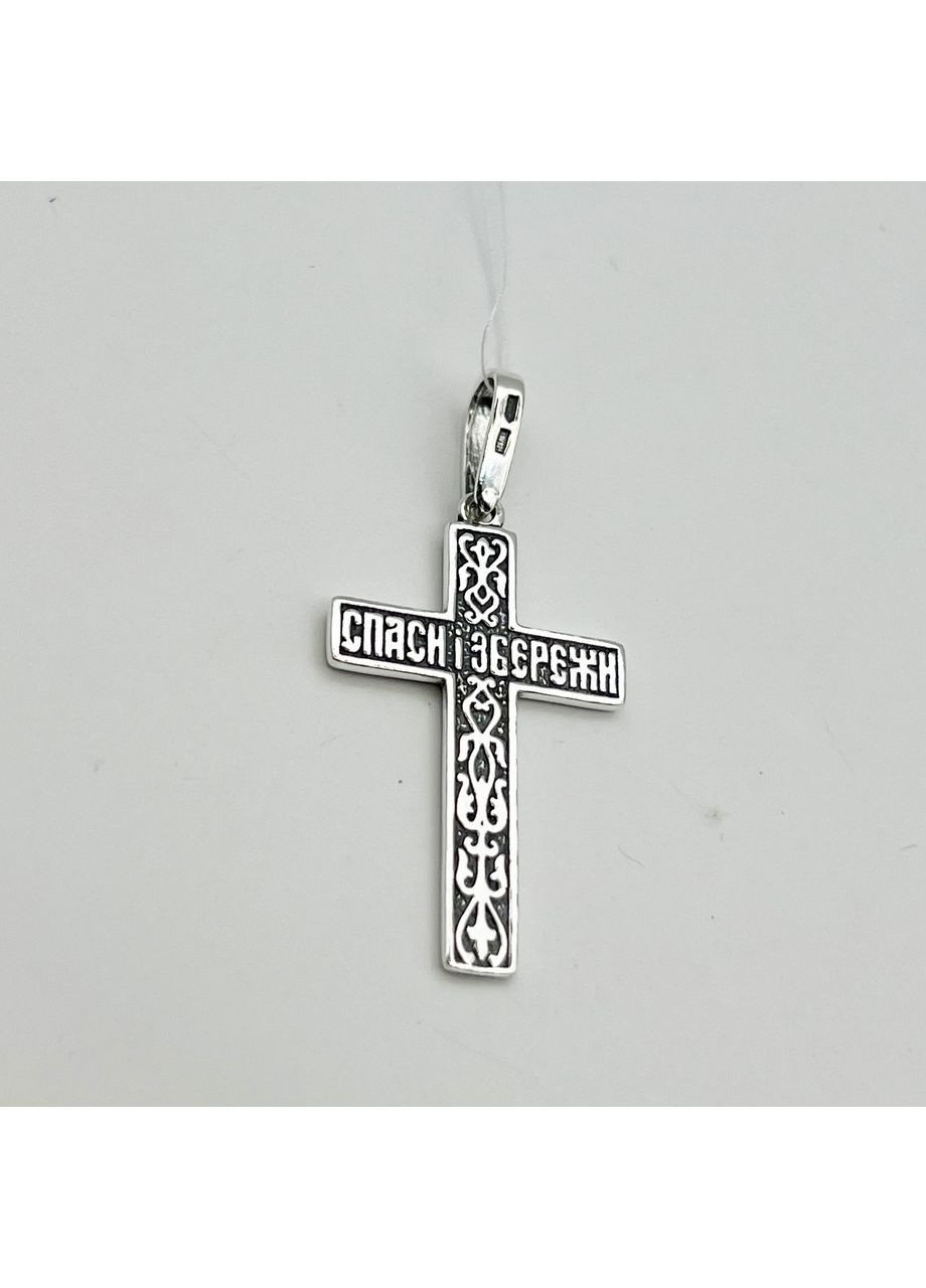 Православний хрест срібний 3,3 г No Brand (369736767)