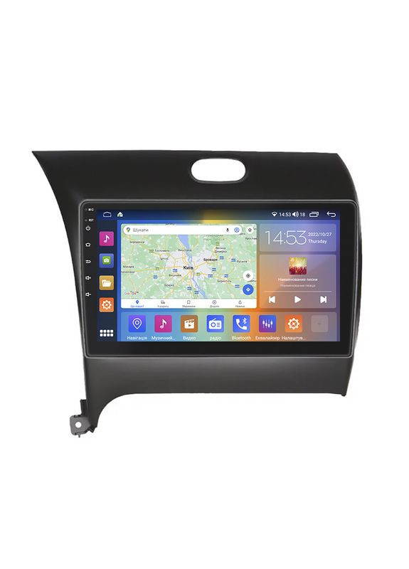 Штатная магнитола для Kia Cerato III 2013-2016 экран 9" 2/32Gb CarPlay 4G Wi-Fi GPS Prime Киа Церато 4шт Lesko (336194647)