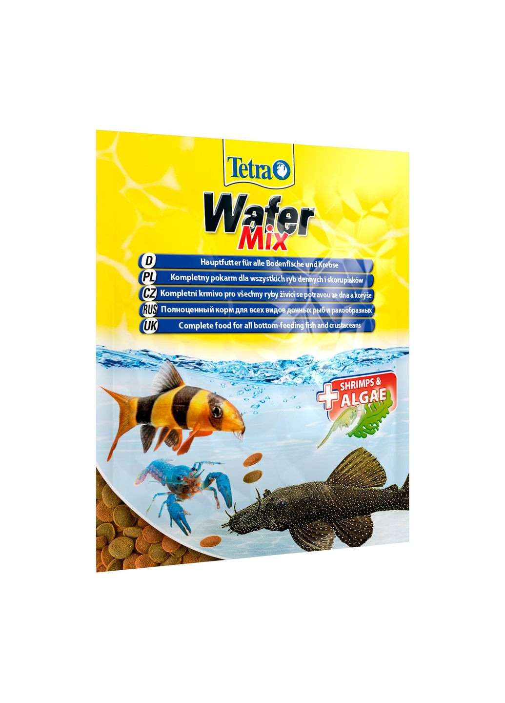 Корм Wafer Mix 12/15 г для донныx рыб (4004218134461) Tetra (279570403)