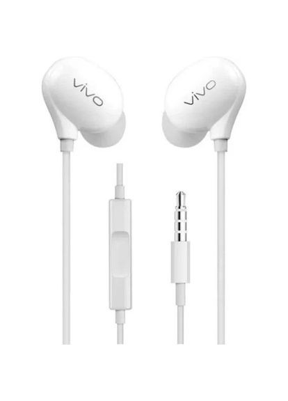 Наушники с микрофоном XE710 3.5mm White Vivo (319534676)