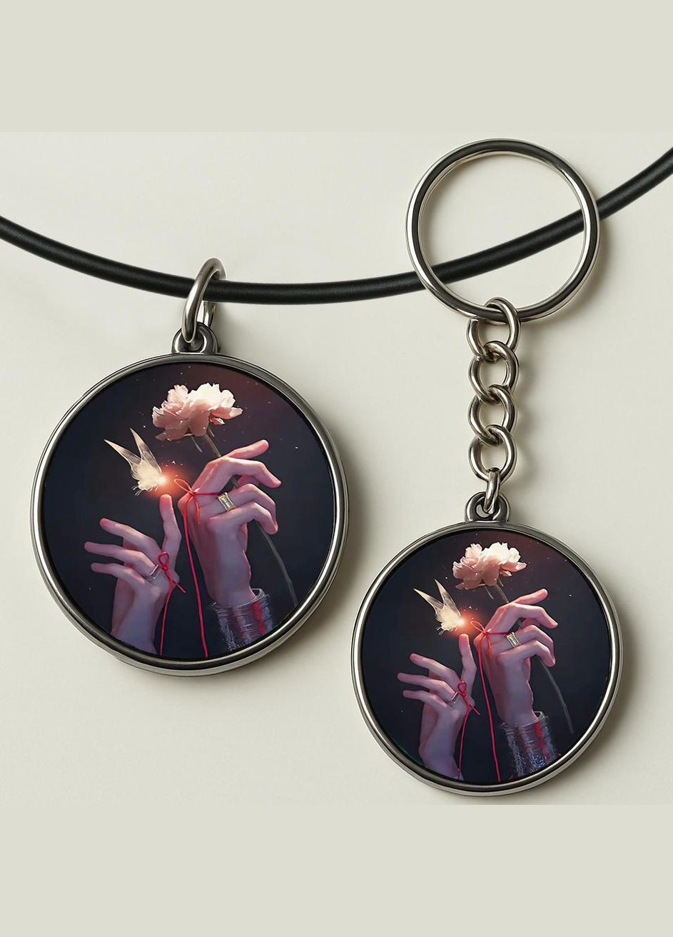 Набір підвіска (кулон) та брелок Аніме Благословення небожителів #09 (подарунковий набір) No Brand (332633082)
