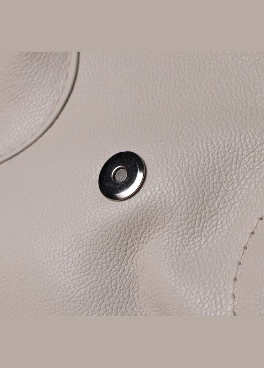 Деловая женская сумка с двумя ручками из натуральной кожи 22830 Бежевая. Shvigel (331907503)