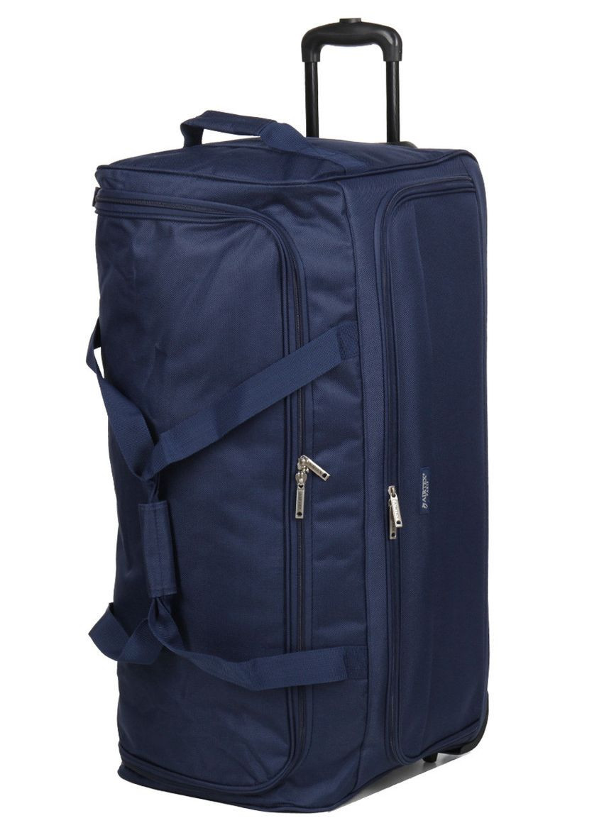 Дорожная большая сумка на колесах 823/85 L синяя 83х39х42 см 3.300 кг AIRTEX (315440582)