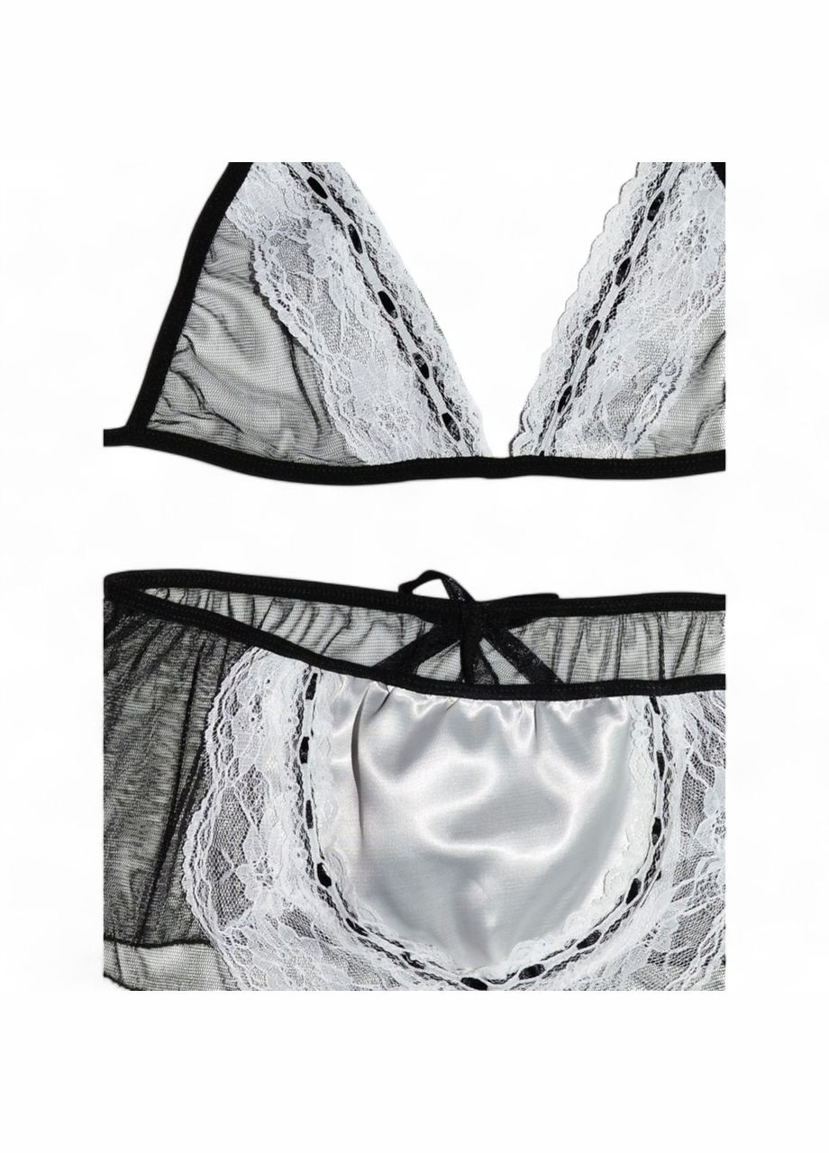 Костюм для ролевых игр служанки горничной гувернантки Эротический ролевой костюм China (317747678)