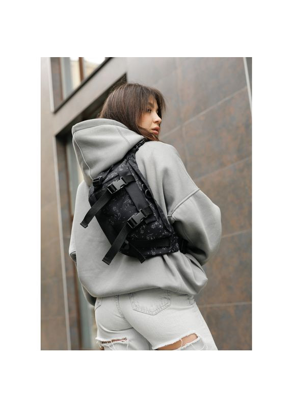 Большая женская поясная сумка бананка DynamicDart принт Sambag (329692770)