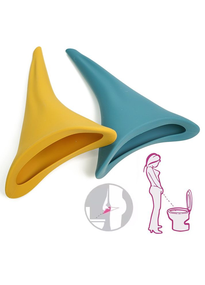 Портативний пісуар для жінок силіконовий, зелений Sweet Em (372003825)