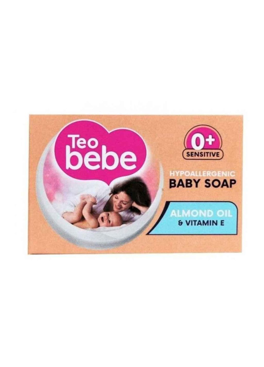 Крем-мыло детское Миндальное масло и витамин Е 75г ТМ Teo Bebe (346287072)