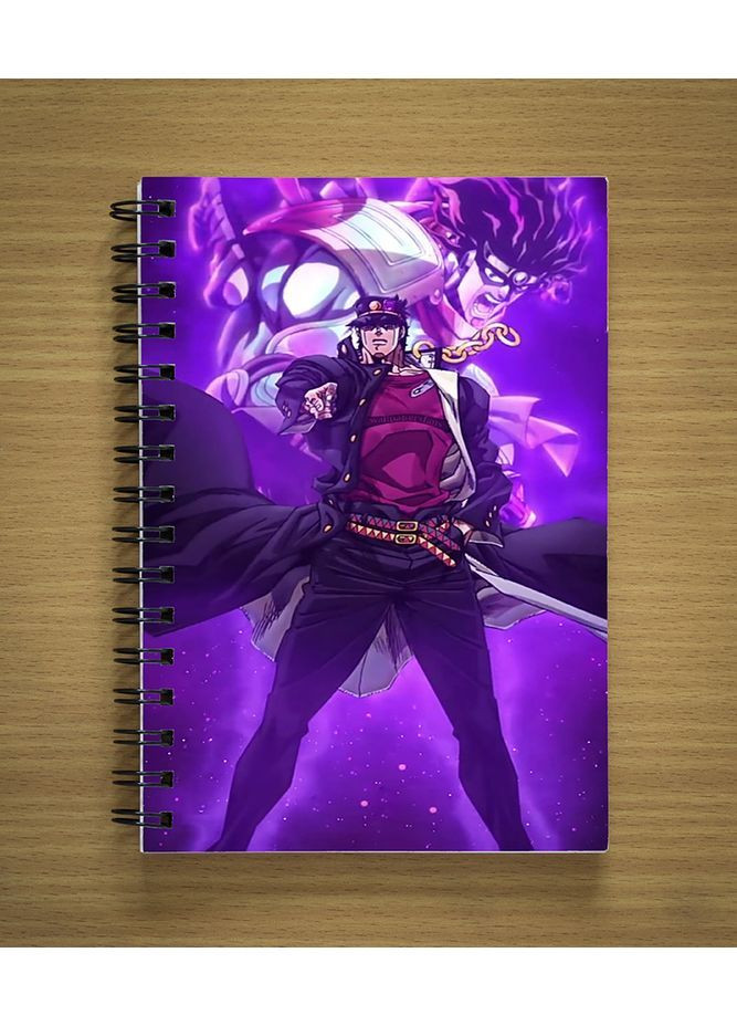 Блокнот Sketchbook Скетчбук с принтом anime JoJo JoJos Bizarre Adventure | аниме Причудливые приключения ДжоДжо #02 Kika (362692791)