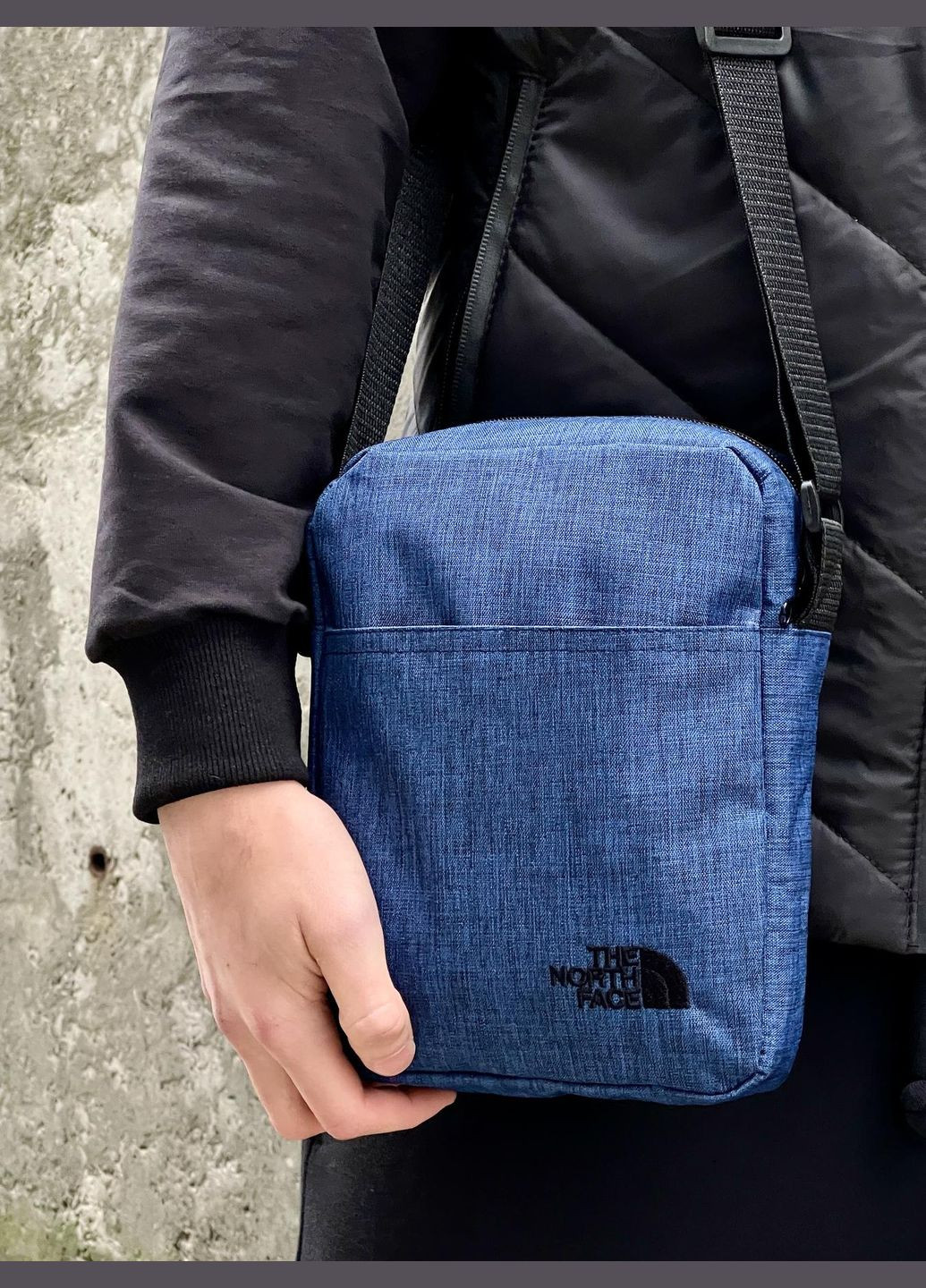 Барсетка синій меланж No Brand (330258864)