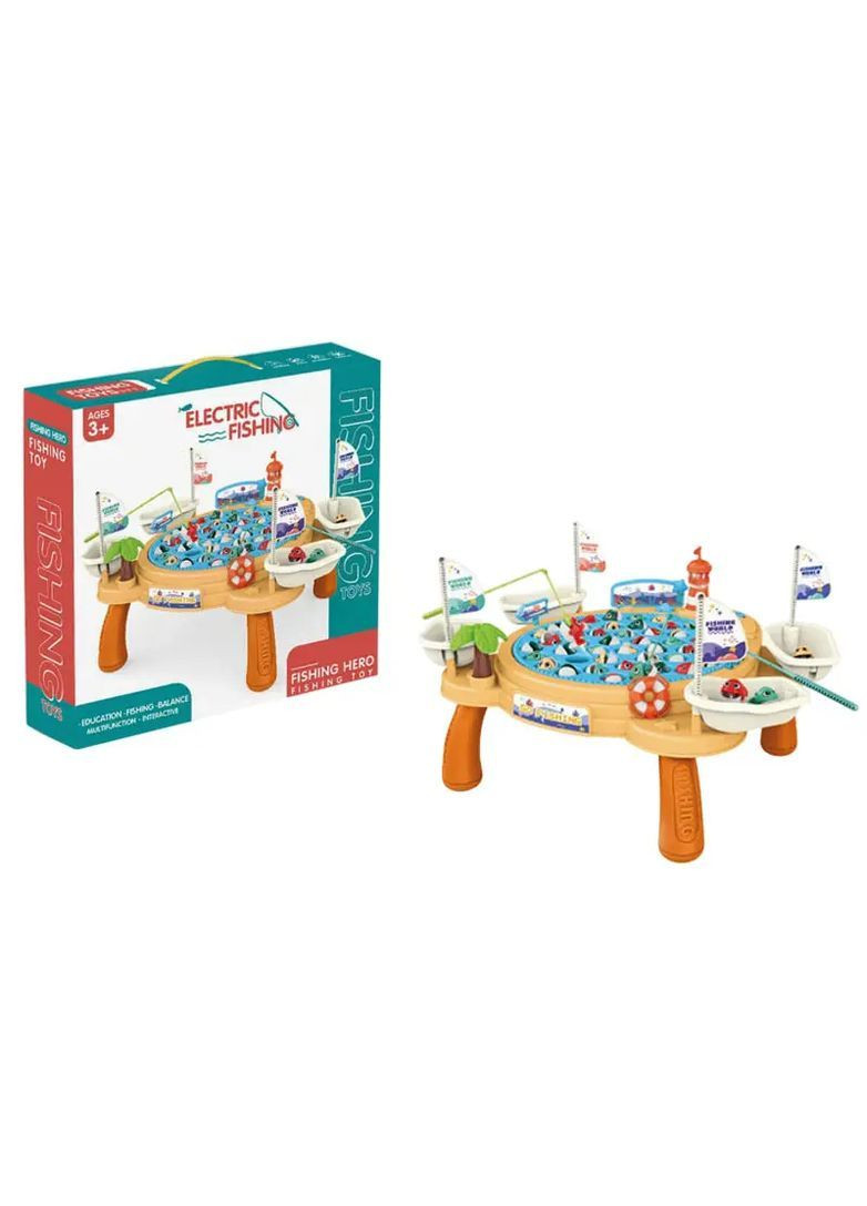 Игрушка для рыбалки Рыбалка на батарейках с брязкальцем в ассортименте 156-26C YG Toys Нас7995 (370973549)