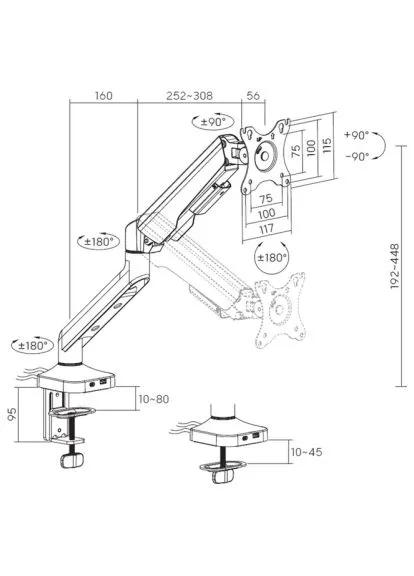 Кронштейн OfficePro MA451B (370966601)